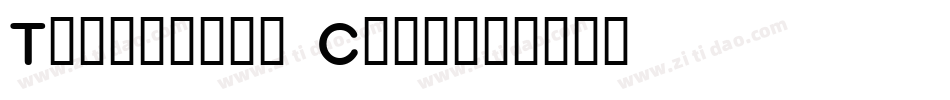Technovia Caps字体转换